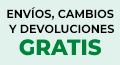 ENVÍOS, CAMBIOS Y DEVOLUCIONES GRATIS