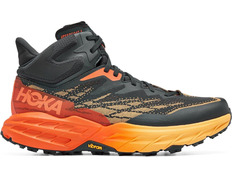 Bota Hoka Speedgoat 5 Mid GTX Negro/Naranja