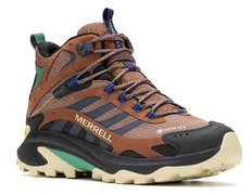 Bota Merrell Moab Speed 2 Mid GTX Marrón/Marino/Negro