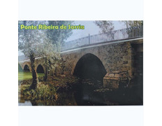 Imán Ponte Ribeira Sarria 8 x 5,4 cm