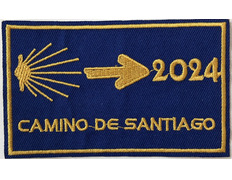 Parche Bordado Camino De Santiago 2024