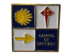 Pin Flecha, Cruz y Estrella Camino de Santiago