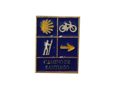 Pin Peregrino, Bici, Estrella y Flecha Camino de Santiago