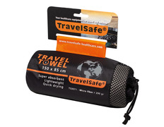 Toalla Microfibra TravelSafe 150x85 Gris