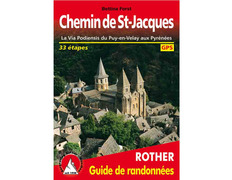 La Via Podiensis du Puy-en-Velay aux Pyrenees- Rother Chemin de-