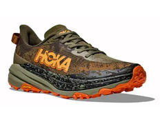 Zapatilla Hoka Speedgoat 6 Wide Oliva/Naranja