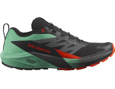 Zapatilla Salomon Sense Ride 5 Negro/Verde/Rojo