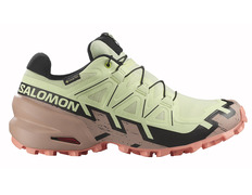 Zapatilla Salomon Speedcross 6 GTX W Verde/Beige