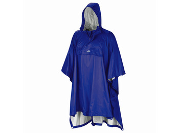 Poncho Ferrino Todomodo Ripstop Azul