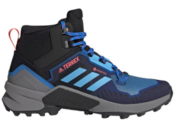 Bota Adidas Terrex Swift R3 Mid GTX Azul/Negro