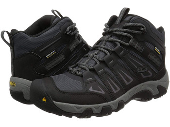 Botas Keen Oakridge Mid WP Negro/Gris