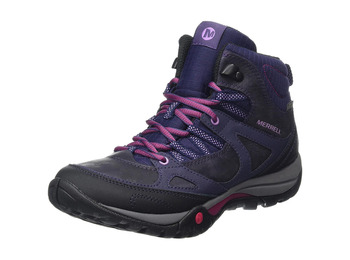 Bota Merrell Azura Lapis Mid WTPF W Ciruela/Fucsia