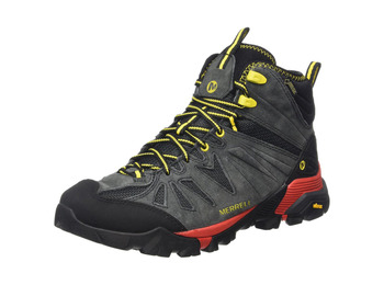 Bota Merrell Capra Mid GTX Gris/Amarillo