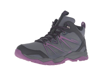 Bota Merrell Capra Rise Mid WTPF W Gris/Púrpura