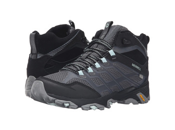 Bota Merrell Moab FST Mid GTX W Gris/Negro