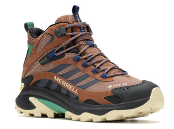 Bota Merrell Moab Speed 2 Mid GTX Marrón/Marino/Negro