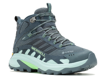 Bota Merrell Moab Speed 2 Mid GTX Petróleo