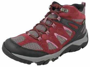 Botas Merrell Outmost Mid GTX W Morado/Negro