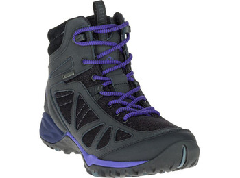 Bota Merrell Siren Q2 Sport Mid W GTX Negro/Violeta