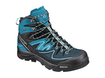 Bota Salomon X Alp Mid LTR GTX W Azul/Negro