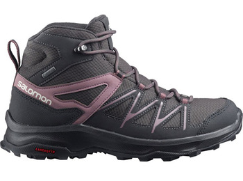 Bota Salomon Daintree Mid GTX W Negro/Morado