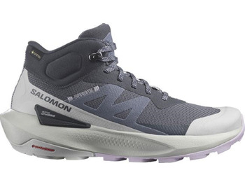 Bota Salomon Elixir Activ Mid GTX W Negro/Hueso