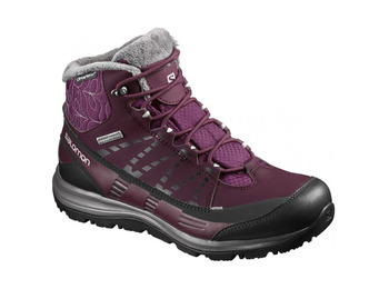 Bota Salomon Kaina CS WTPF 2 W Morado/Negro