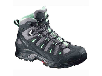 Bota Salomon Quest Prime GTX W Negro/Gris/Verde