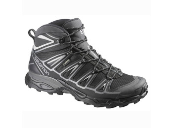 Bota Salomon X Ultra Mid 2 Spikes Gtx Negro/Gris