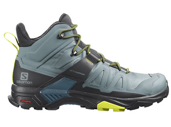 Bota Salomon X Ultra 4 GTX Gris/Negro/Amarillo