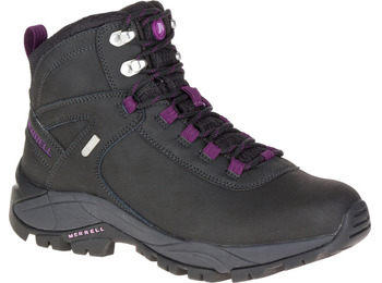 Botas Merrell Vego Mid Ltr WP W Negro/Fucsia