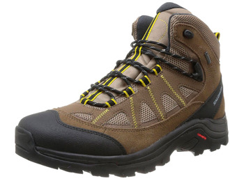 Botas Salomon Authentic LTR GTX Marrón/Negro/Amarillo