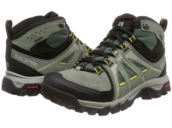 Botas Salomon Evasion Mid GTX Arena/Negro/Mostaza