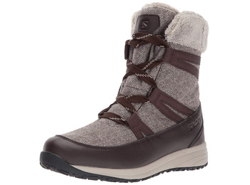 Botas Salomon Heika CS WTPF W Gris/Marrón