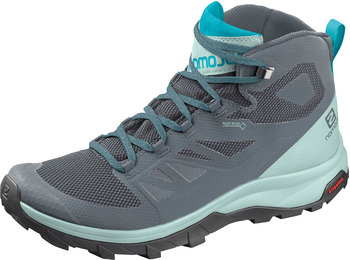 Botas Salomon Outline Mid GTX W Gris/Azul