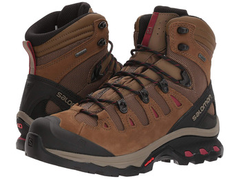 Botas Salomon Quest 4D 3 GTX W Marrón/Granate