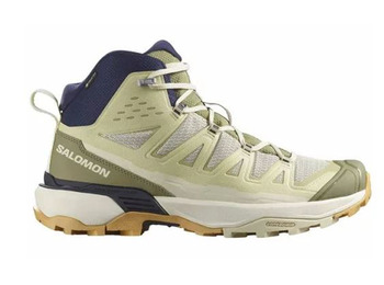 Botas Salomon X Ultra 360 Edge Mid GTX Beige/Verde