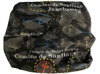 Braga cuello símbolos Camino negro