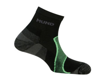 Calcetín Mund Trail/Cross Negro/Verde