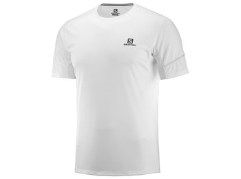 Camiseta Salomon Agile SS Tee Blanco