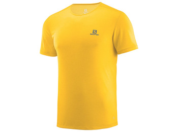 Camiseta Salomon Cosmic Crew SS Tee Amarillo