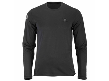 Camiseta Salomon Pulse LS Tee Negro