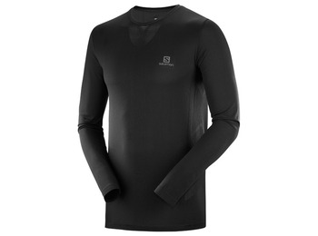 Camiseta Salomon Sense LS TEE Negro