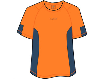 Camiseta Trangoworld Kinley Naranja 5G6