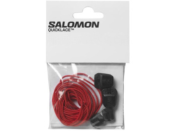 Cordones de repuesto Salomon Quicklace Rojo