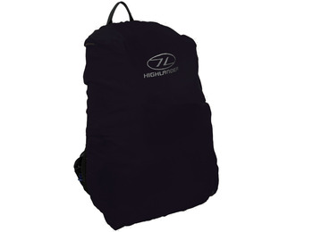 Cubremochilas Highlander 40 - 50 litros Negro