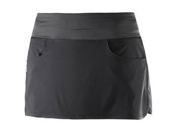 Falda Salomon Elevate Flow Skirt Negro