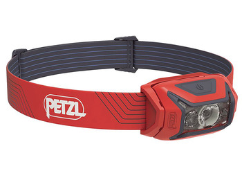 Frontal Petzl Actik 450 lumens Rojo