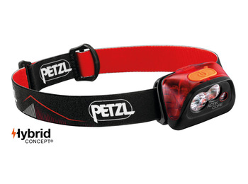 Frontal Petzl Actik Core 450 Lumens Rojo