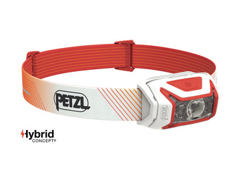 Frontal Petzl Actik Core 600 lumens Rojo